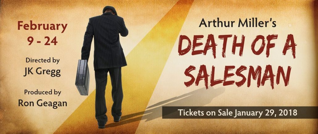Death of a Salesman 2018 Website Banner