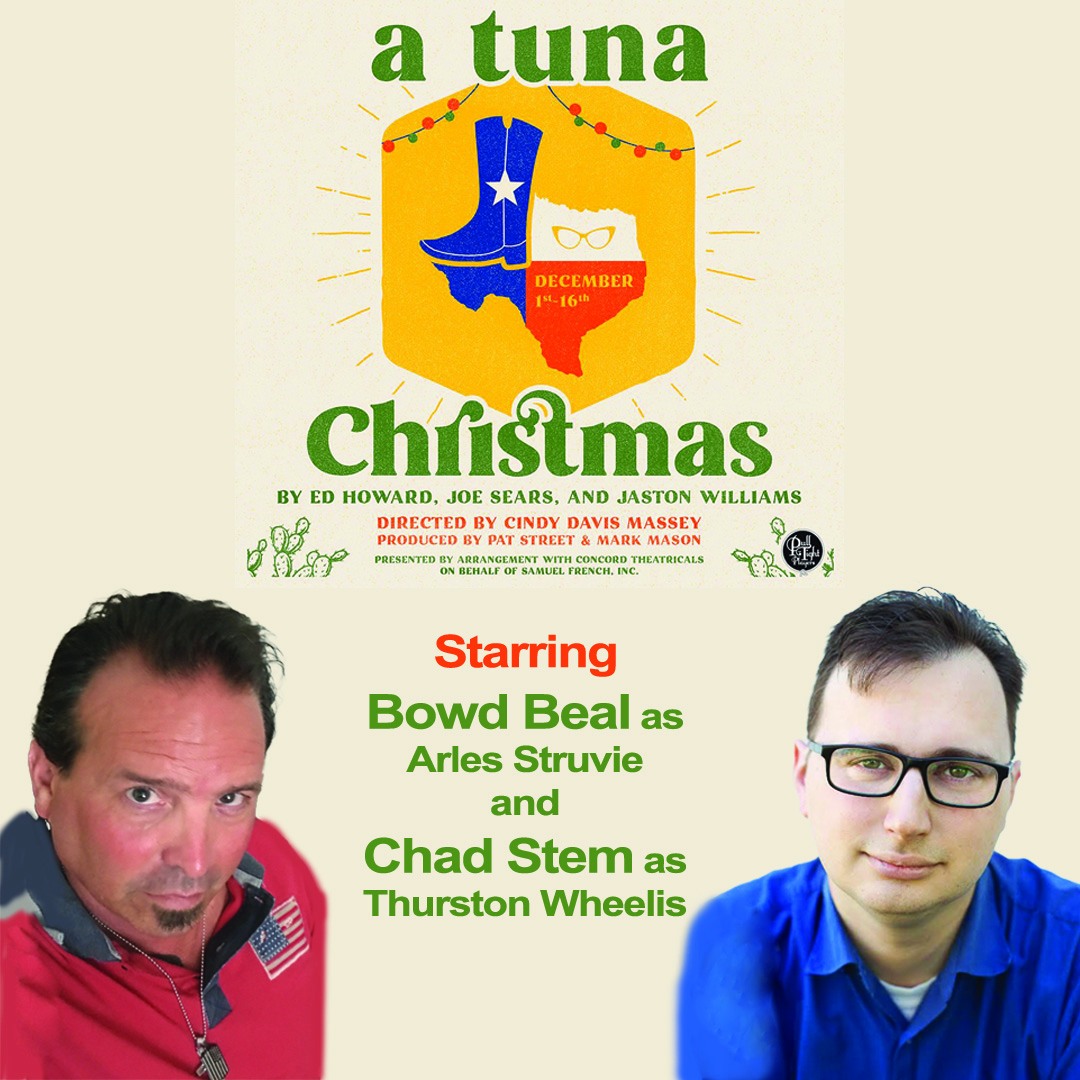 Two Actors Cast for December’s ‘A Tuna Christmas’