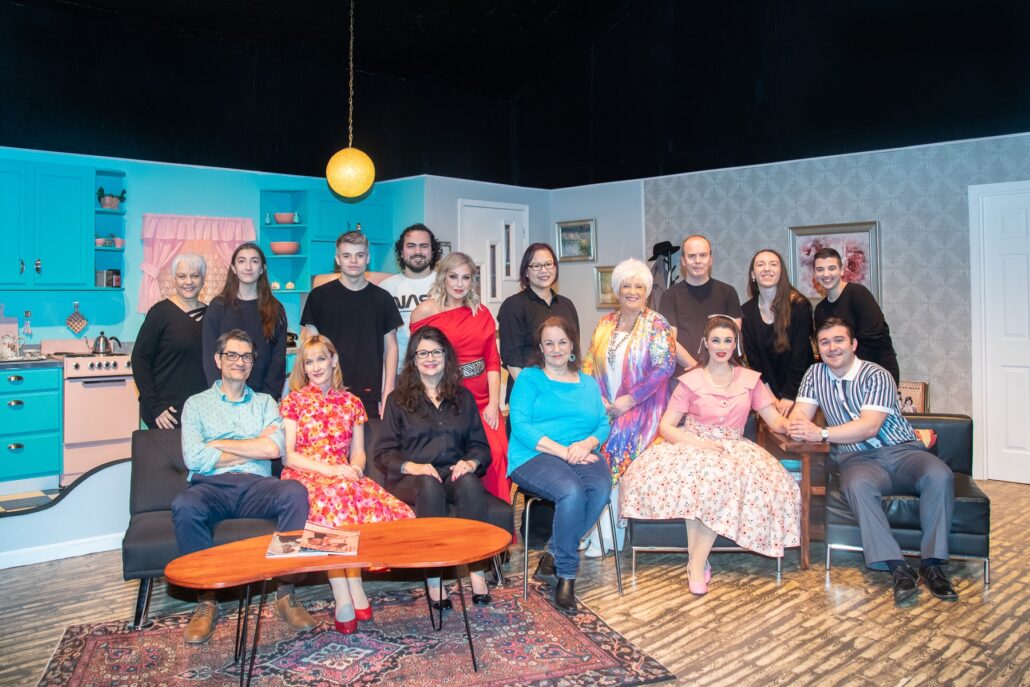 Cast and crew of Home, I'm Darling at Pull-Tight Players